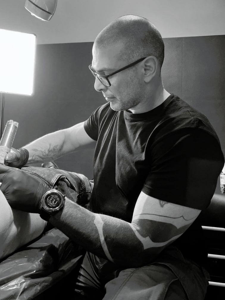 Kostas Tattoo Artist at Mad About Tattoo